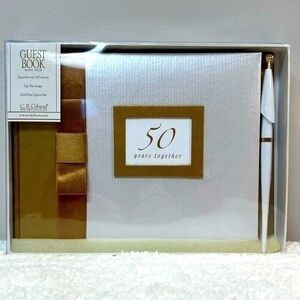 C.R. Gibson “50 Years Together” 50th Anniversary Guest Book